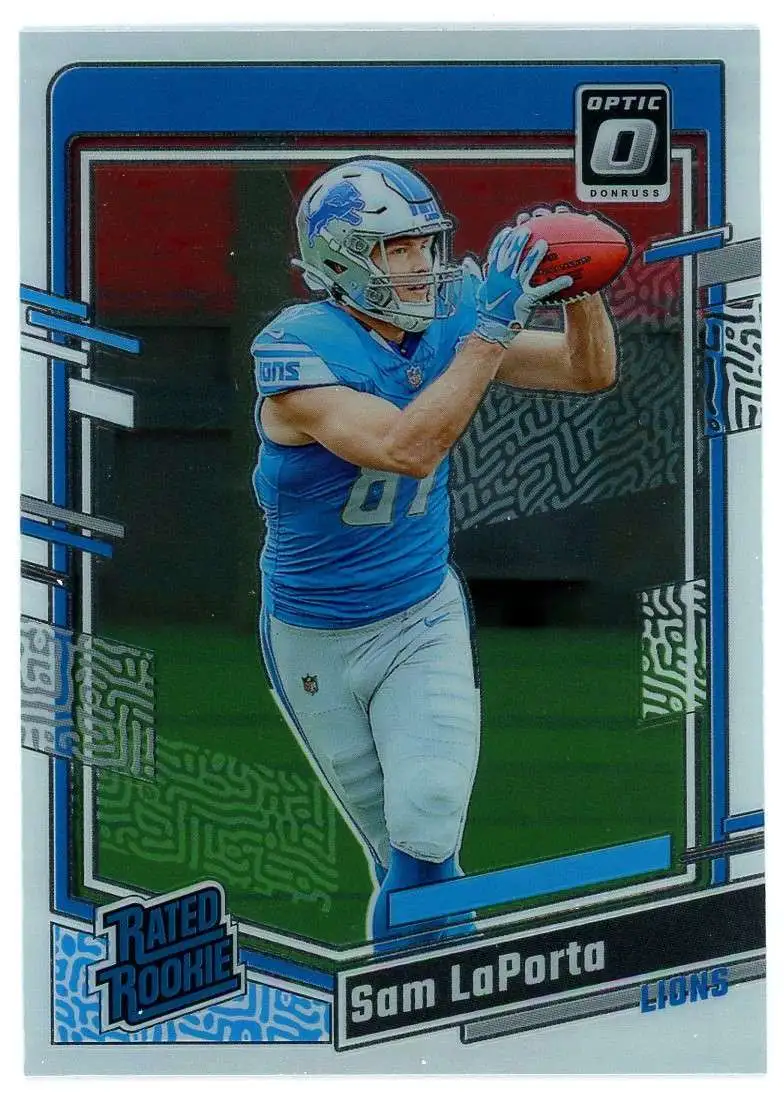 NFL 2023 Panini Donruss Optic Sam Laporta #237 [Rated Rookie]