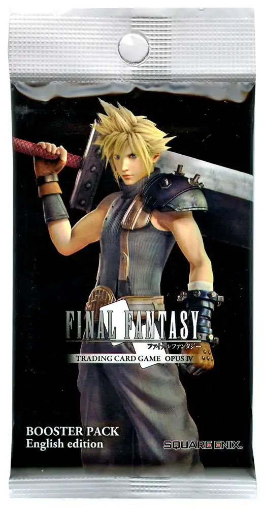 OPUS II Final Fantasy Trading Card Game Complete Sealed Booster Box 36 Packs! 