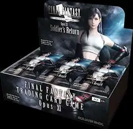 Final Fantasy Trading Card Game Opus XI Soldier's Return Booster Box [36 Packs]