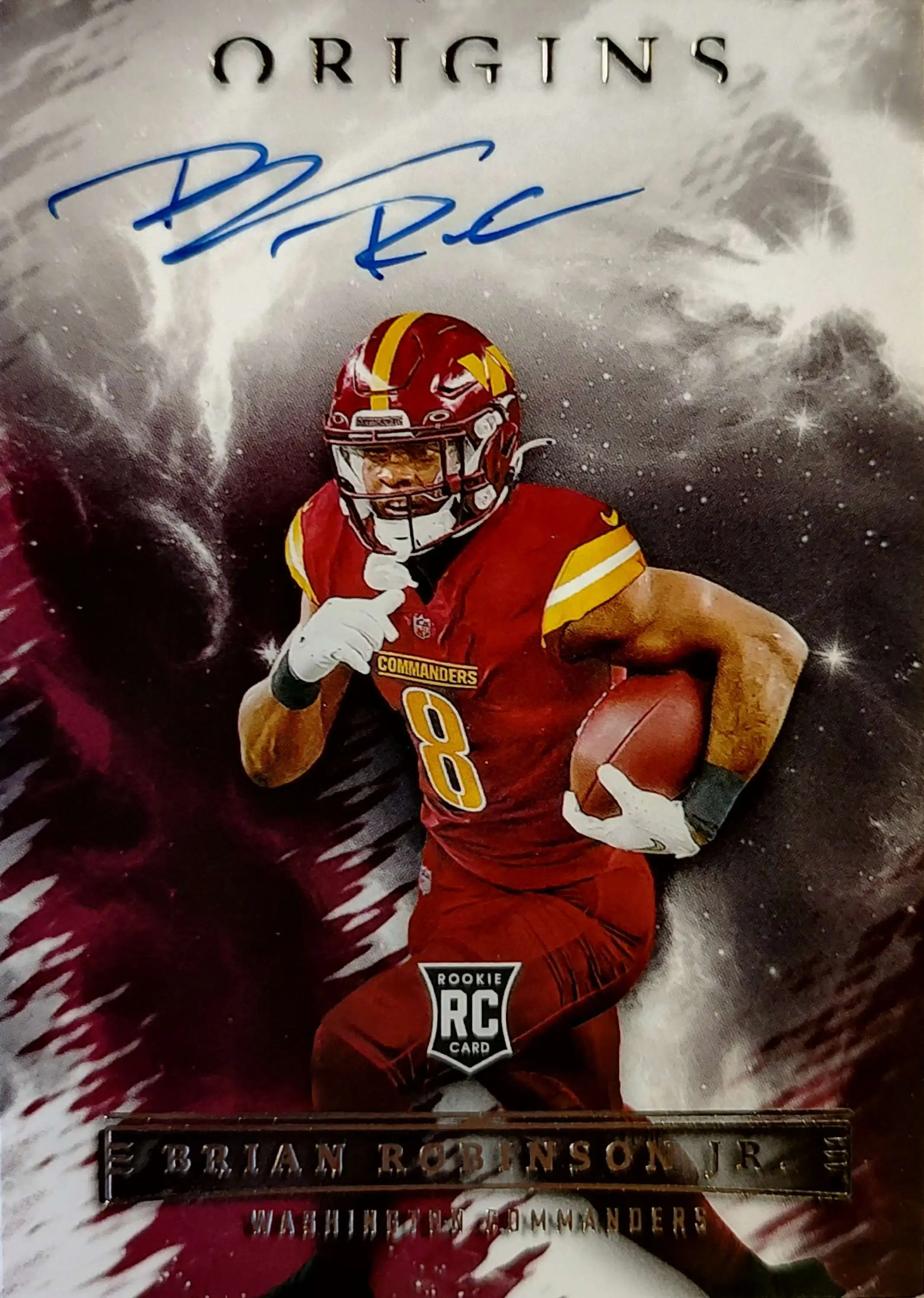 Brian Robinson Jr. Washington Commanders Autographed 2022