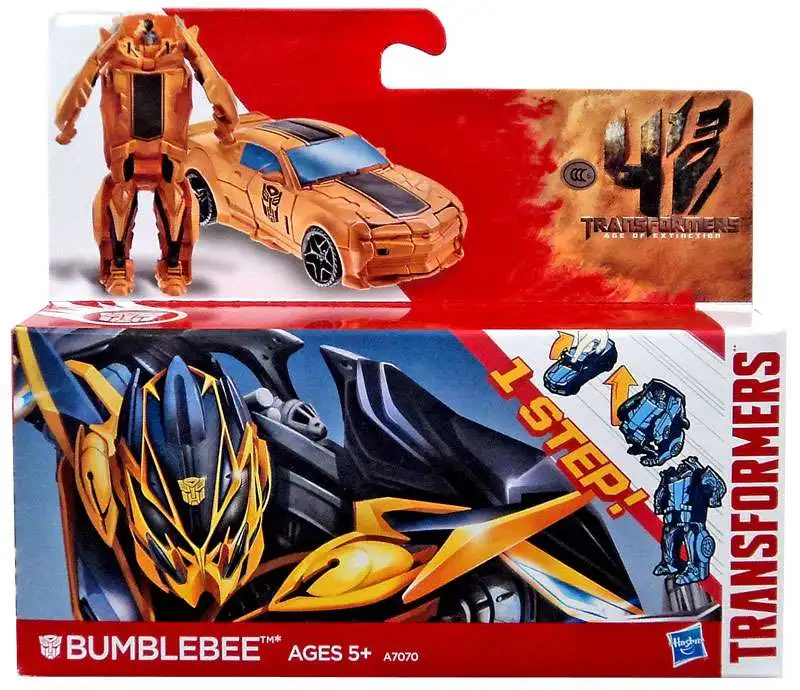 Transformers Age Of Extinction Bumblebee 5" One Step changeur Toy Action Figure! 