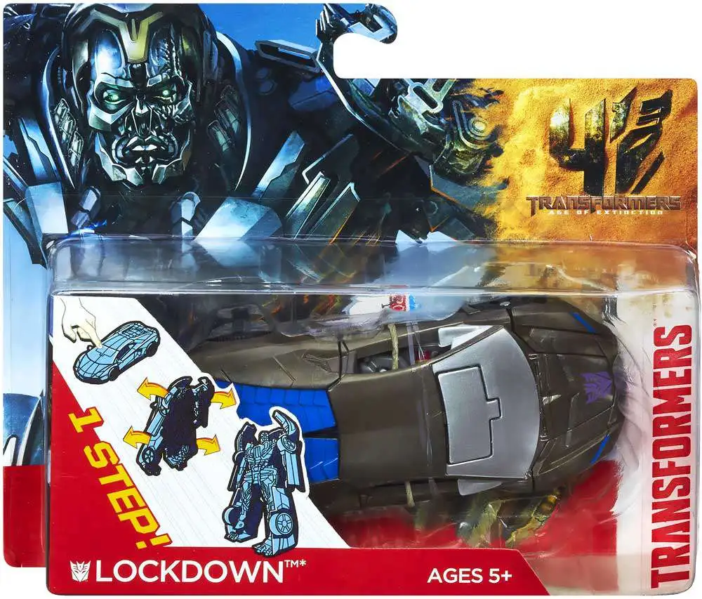 Transformers AOE Age of Extinction One Step Changers Figure Lockdown Hasbro 2014 