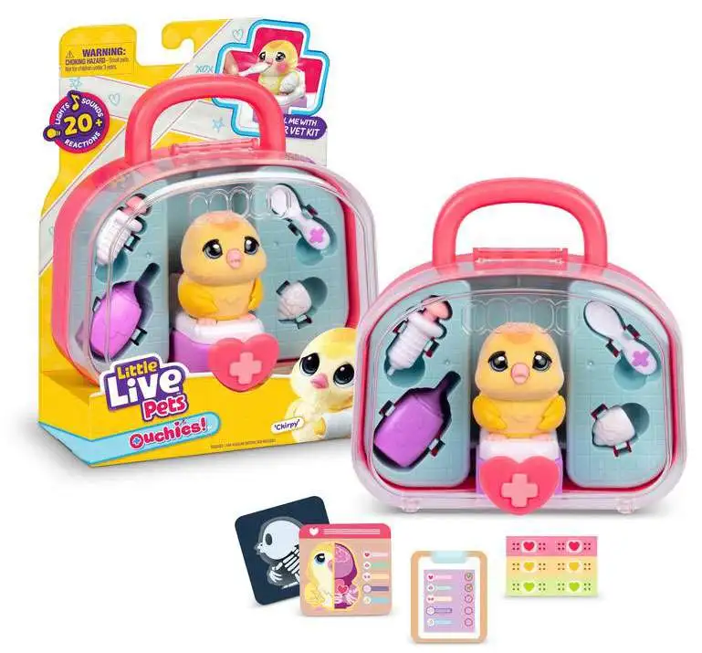 Little Live Pets Ouchies Chick Vet Kit (Pre-Order ships October)