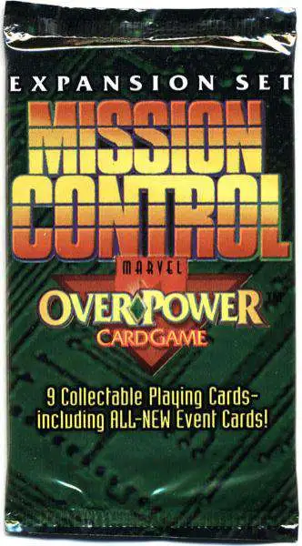 MARVEL MISSION CONTROL OVERPOWER BOOSTER PACK 