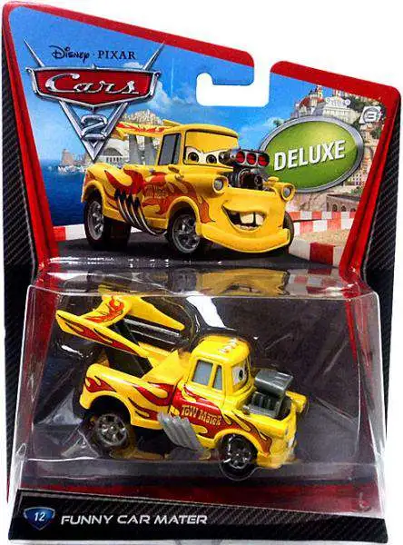 Disney Pixar Cars Cars 2 Deluxe Oversized Funny Car Mater 155