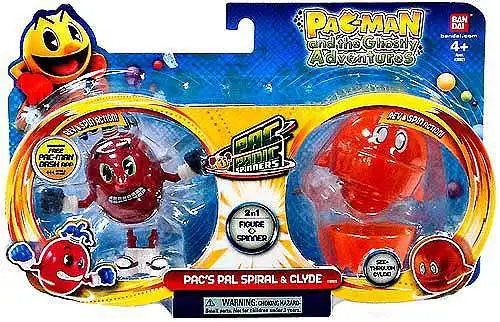 Ghostly adventures Bandai Pac-man Pac Panic Spinners SPIRALE 