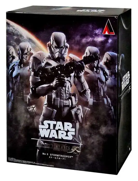10" Star Wars Stormtrooper Action Figure Play Arts Kai Collezione Giocattolo in Scatola 