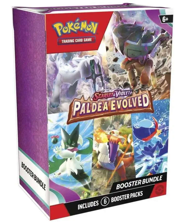 Pokemon Scarlet & Violet Paldea Evolved Booster Bundle [6 Packs]