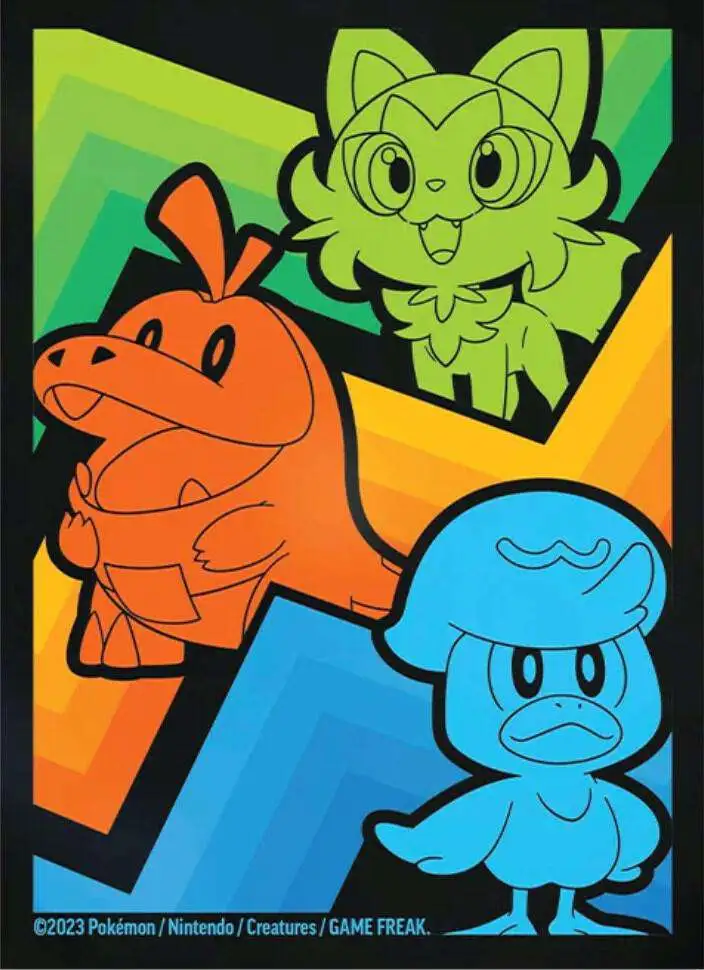 Pokemon Paldea Evolved Card Sleeves [65 Count]