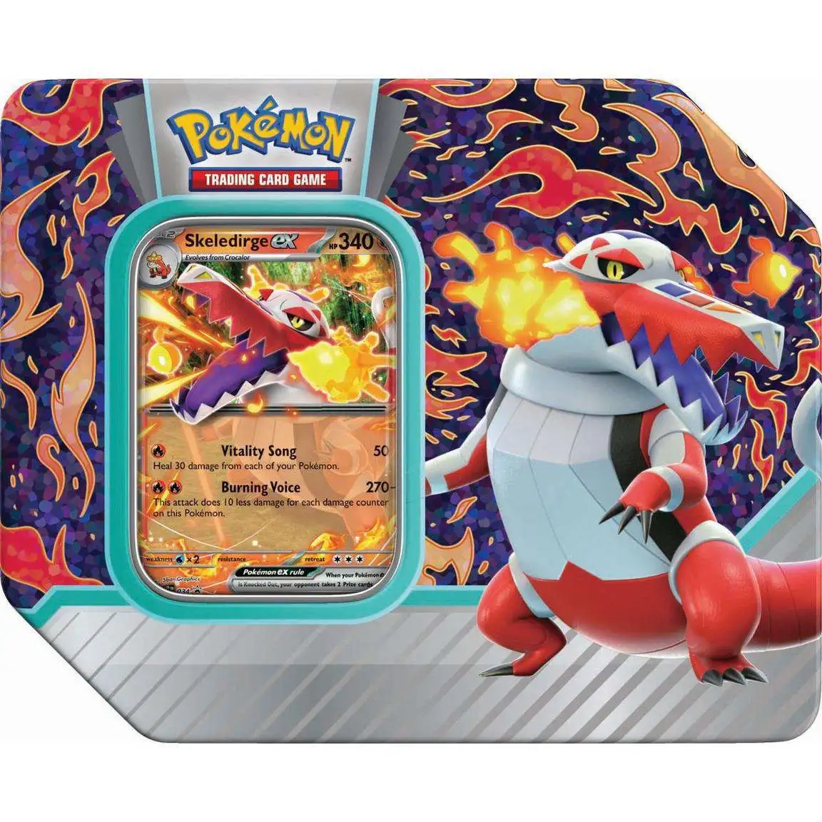 Pokemon TCG: Legends of Alola Solgaleo-GX Tin | Collectible Trading Card  Set | 4 Booster Packs, 1 Ultra Rare Foil Promo Card Featuring Solgaleo-GX