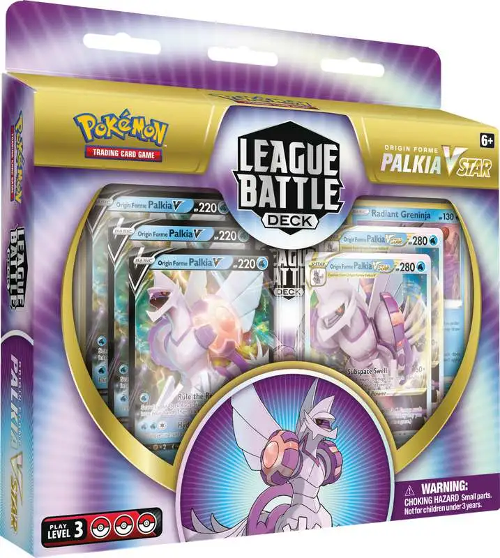 Pokemon Palkia VStar League Battle Deck [60-Card Deck, 6 Foil Cards, Deck Box & More]