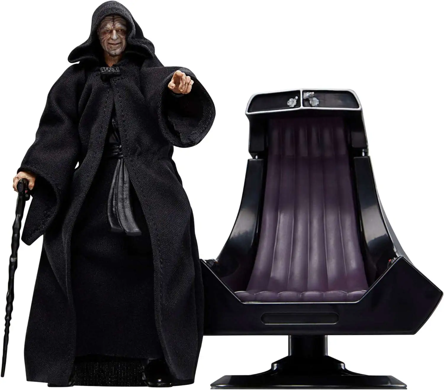 Star Wars Return of the Jedi Black Series Emperor Palpatine & Throne Action Figure (Pre-Order ships March)