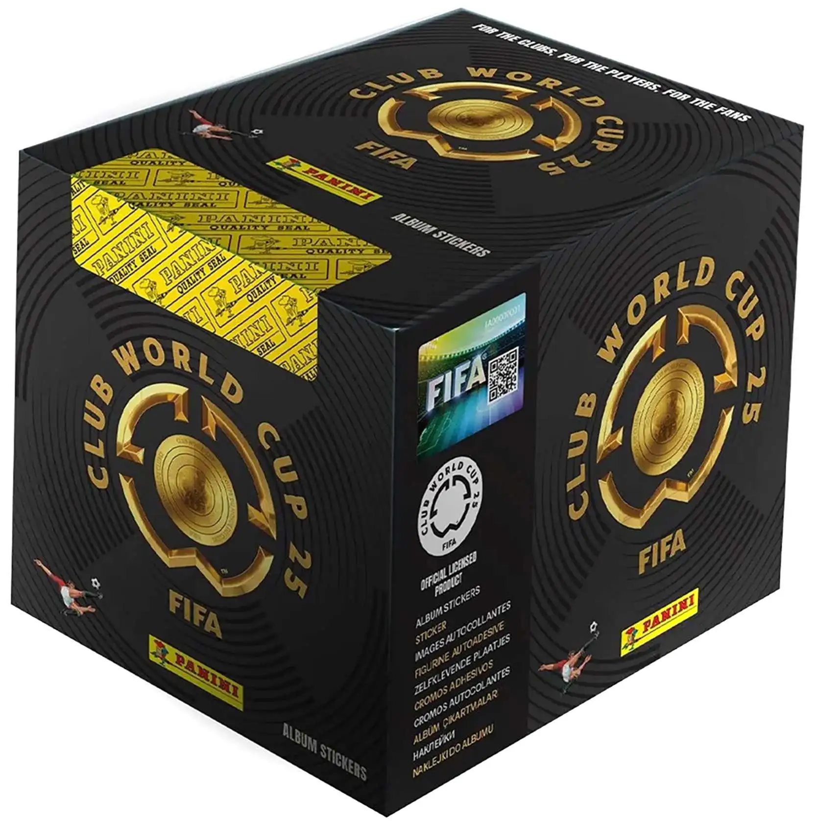 FIFA World Cup Panini 2025 Soccer Sticker Box [50 Packs]