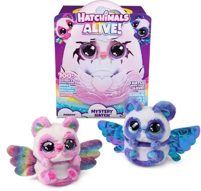 Hatchimals Alive PANDOO Exclusive Mystery Hatch [1 RANDOM Interactive Figure!]