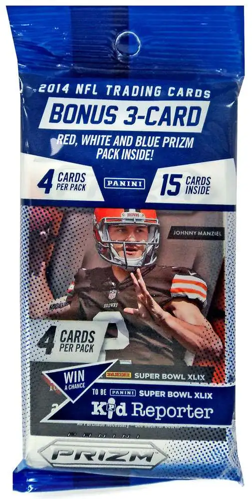 Panini 2014 NFL Prizm Trading Card Fat Pack