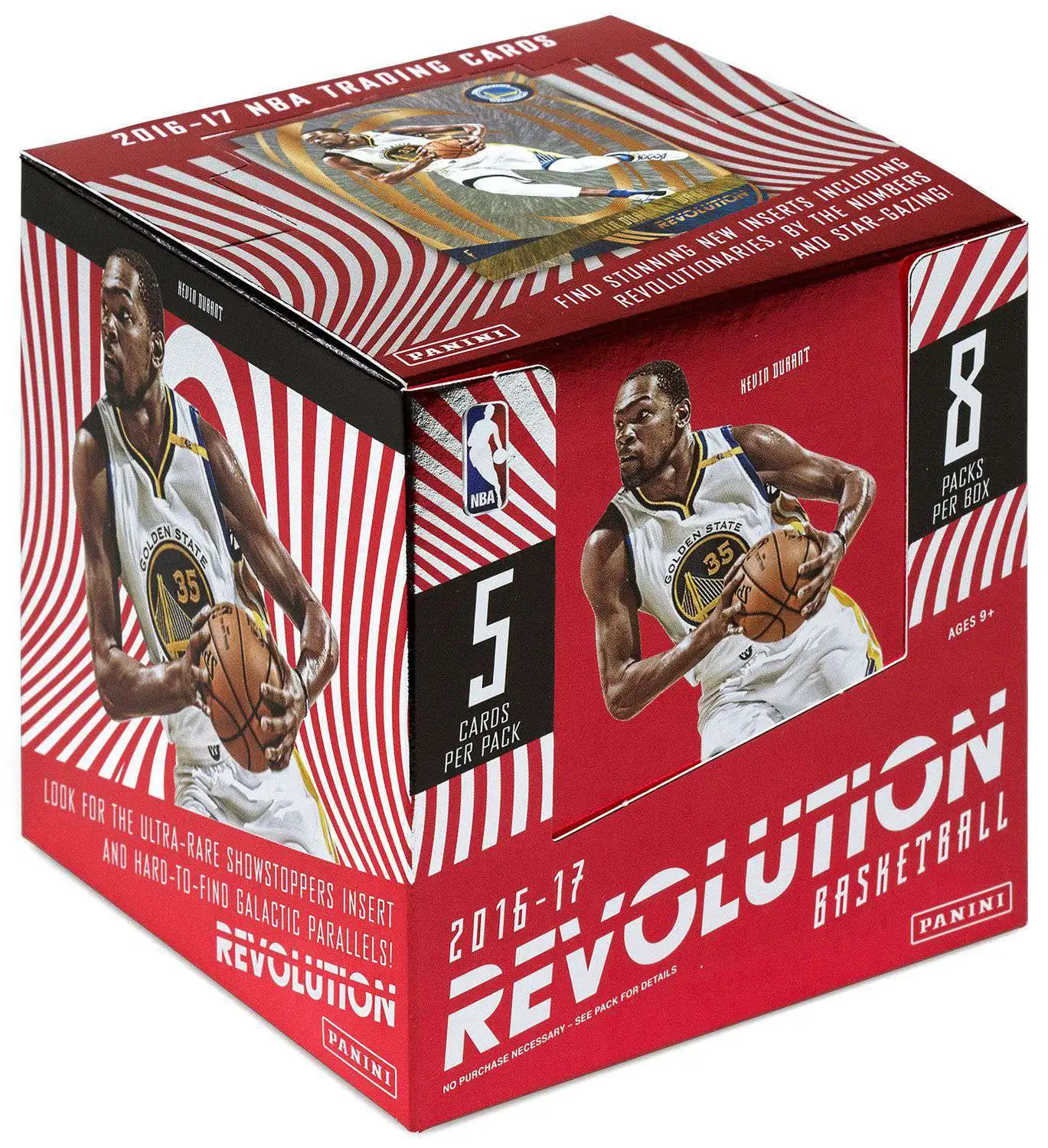 NBA Panini 2016-17 Revolution Basketball Trading Card HOBBY Box [8 Packs]