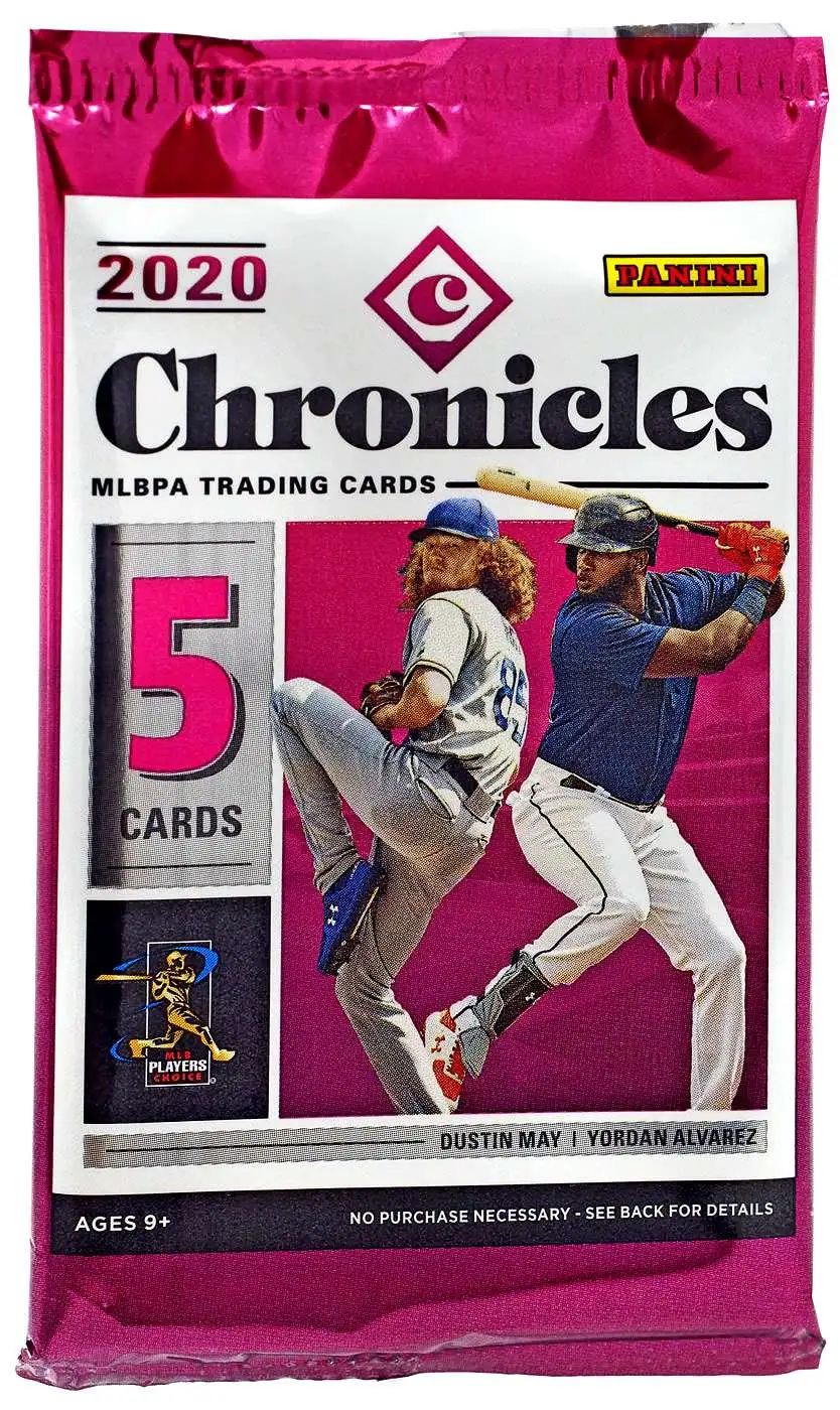 2020 Panini Chronicles Baseball Checklist, Team Set Lists, Hobby