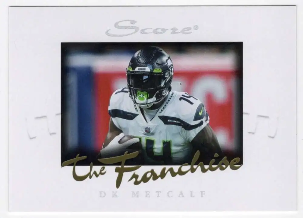 NFL 2021 Panini Instant Score The Franchise DK Metcalf F29