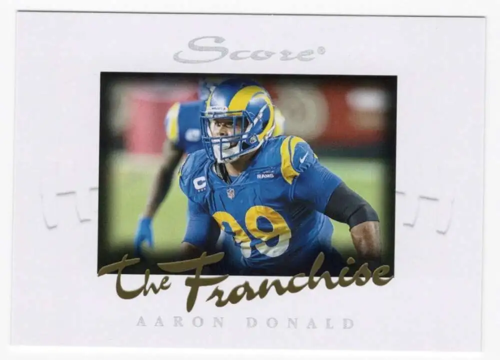 NFL 2021 Panini Instant Score The Franchise Aaron Donald F18