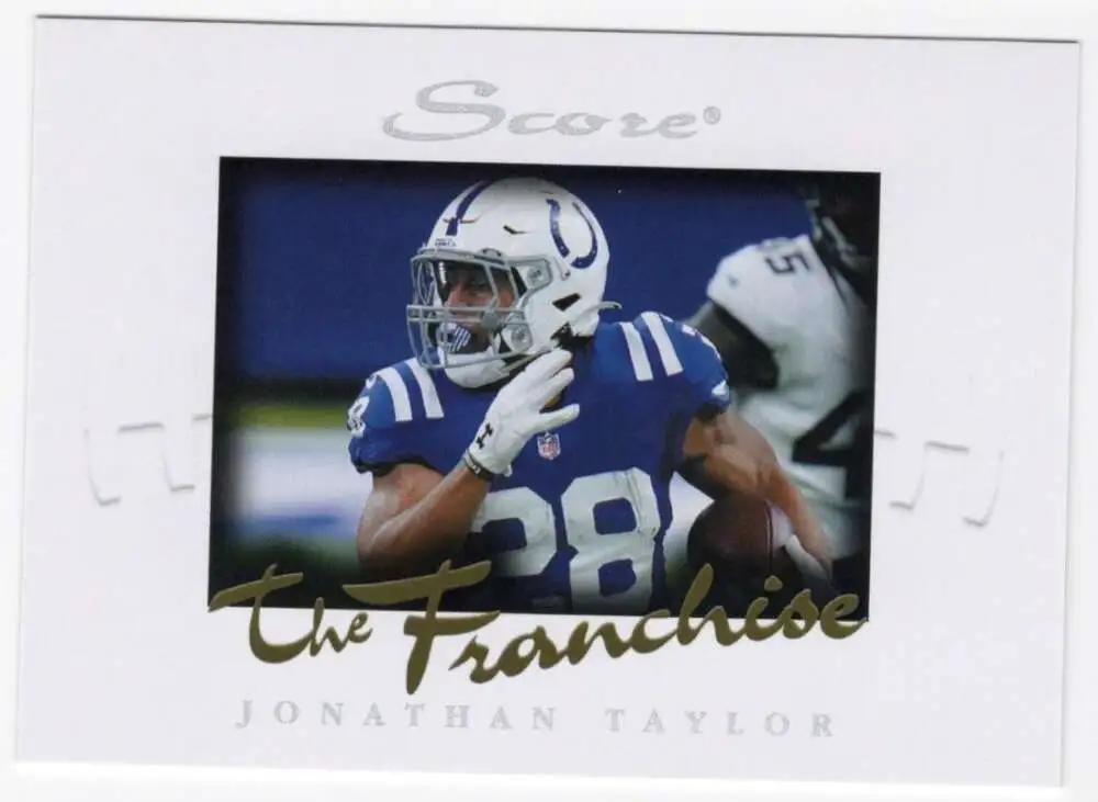 NFL 2021 Panini Instant Score The Franchise Jonathan Taylor F14