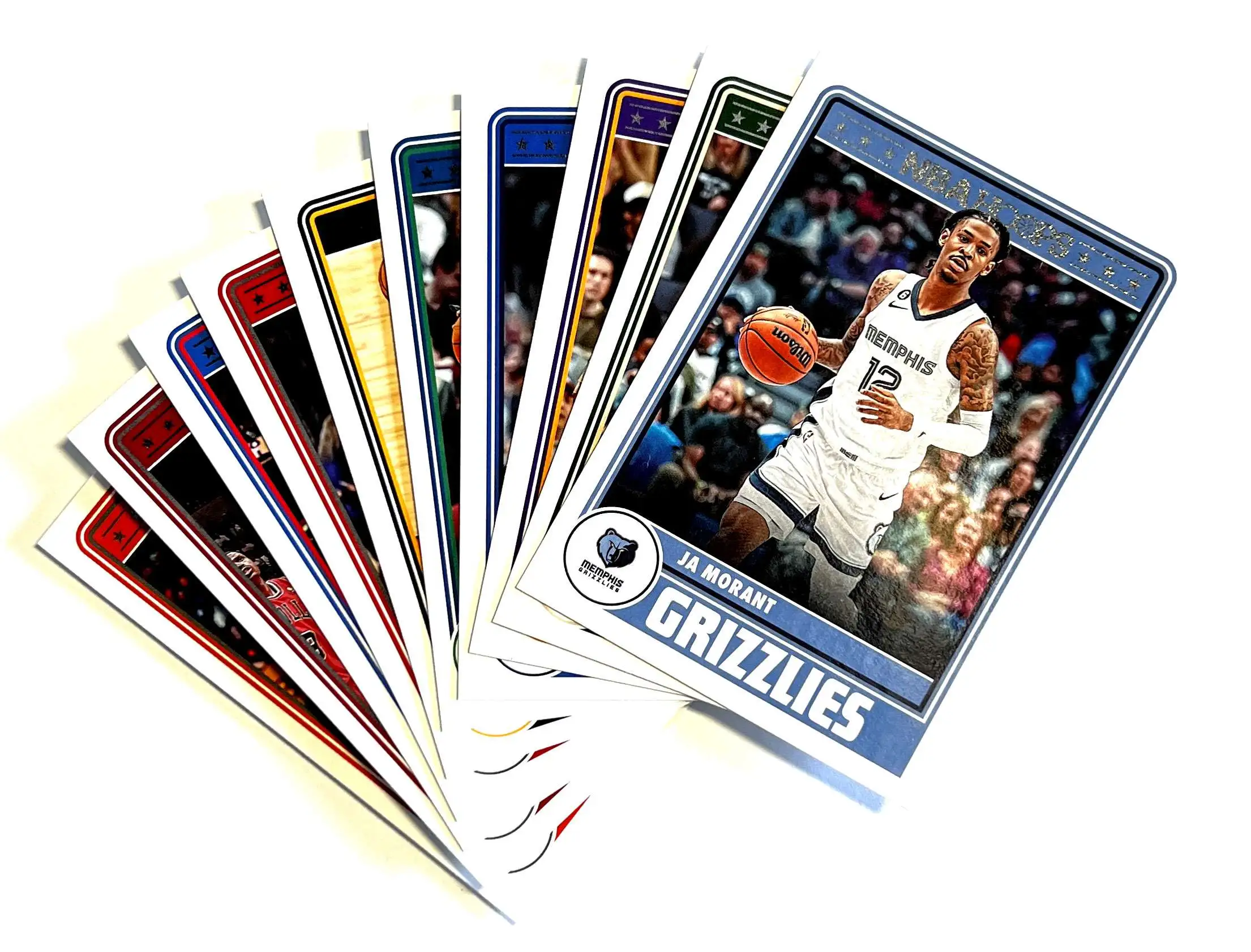 NBA 2023-24 Panini Hoops Tribute LOT of 10 Single Cards