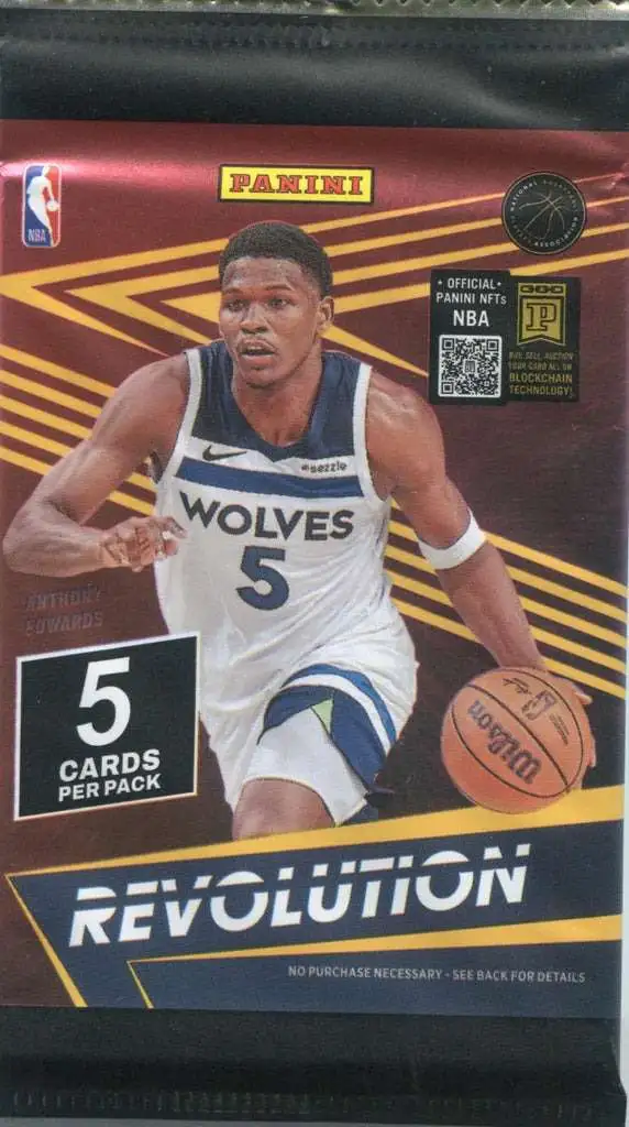 NBA Panini 2024-25 Revolution Basketball Trading Card HOBBY Pack [5 Cards]
