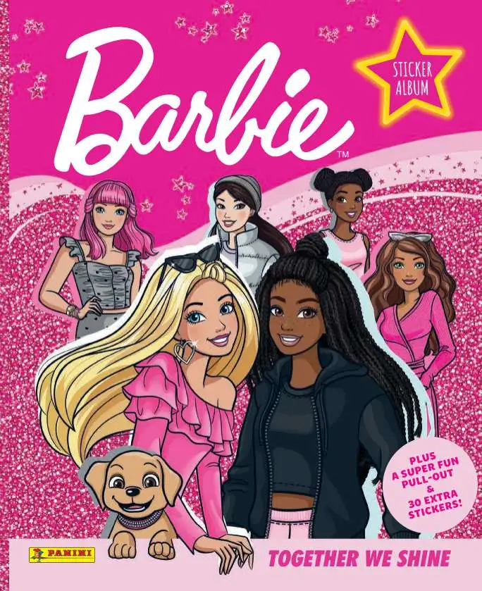 Barbie Trading Card Sticker Album