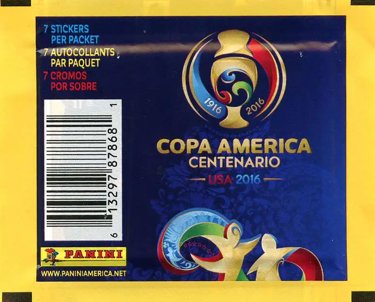 MLS Panini Copa America Centenaio Trading Sticker Pack - ToyWiz