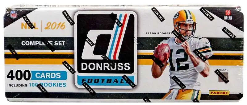 NFL Panini 2016 Donruss Football Trading Card Set [400 Cards!]
