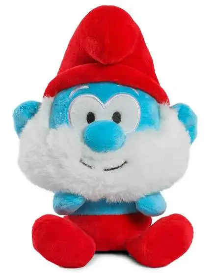 Smurfs Phunny Papa Smurf 7.5-Inch Plush