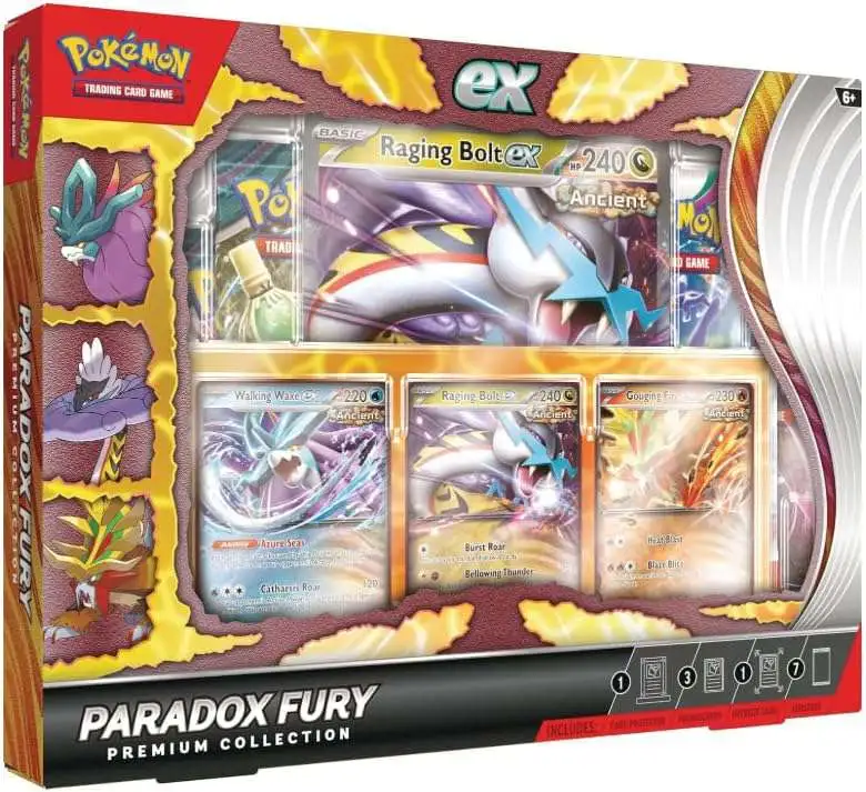 Pokemon Scarlet Violet Paradox Fury Exclusive Premium