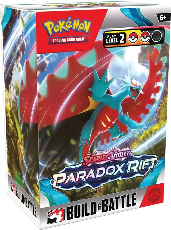 Pokemon Trading Card Game Scarlet & Violet Paradox Rift Build & Battle Box [4 Booster Packs & Promo Card]