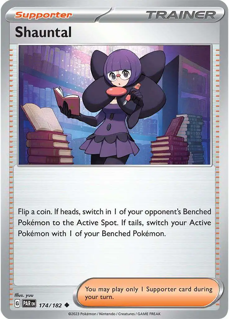 Pokemon Trading Card Game Paradox Rift Uncommon Shauntal #174