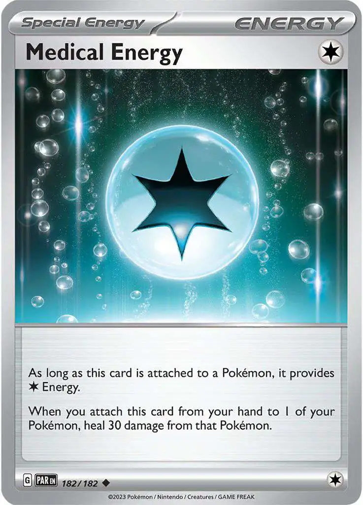 Pokemon Trading Card Game Paradox Rift Uncommon Medical Energy #182