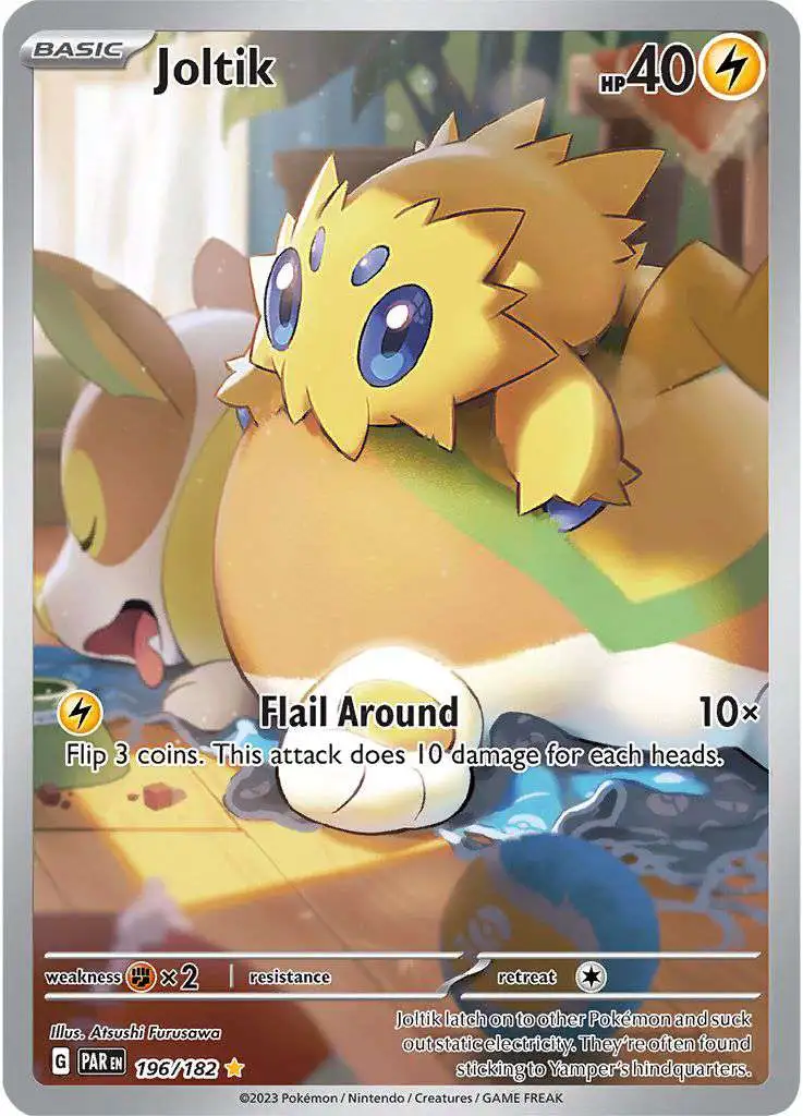 Pokemon Trading Card Game Paradox Rift Single Card Illustration