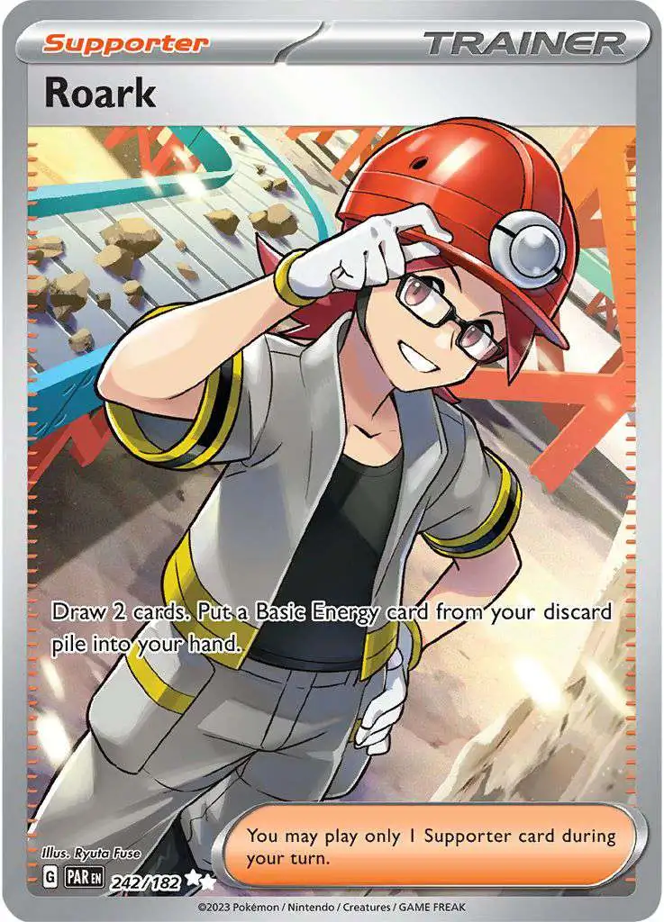 Pokemon Trading Card Game Paradox Rift Ultra Rare Roark #242