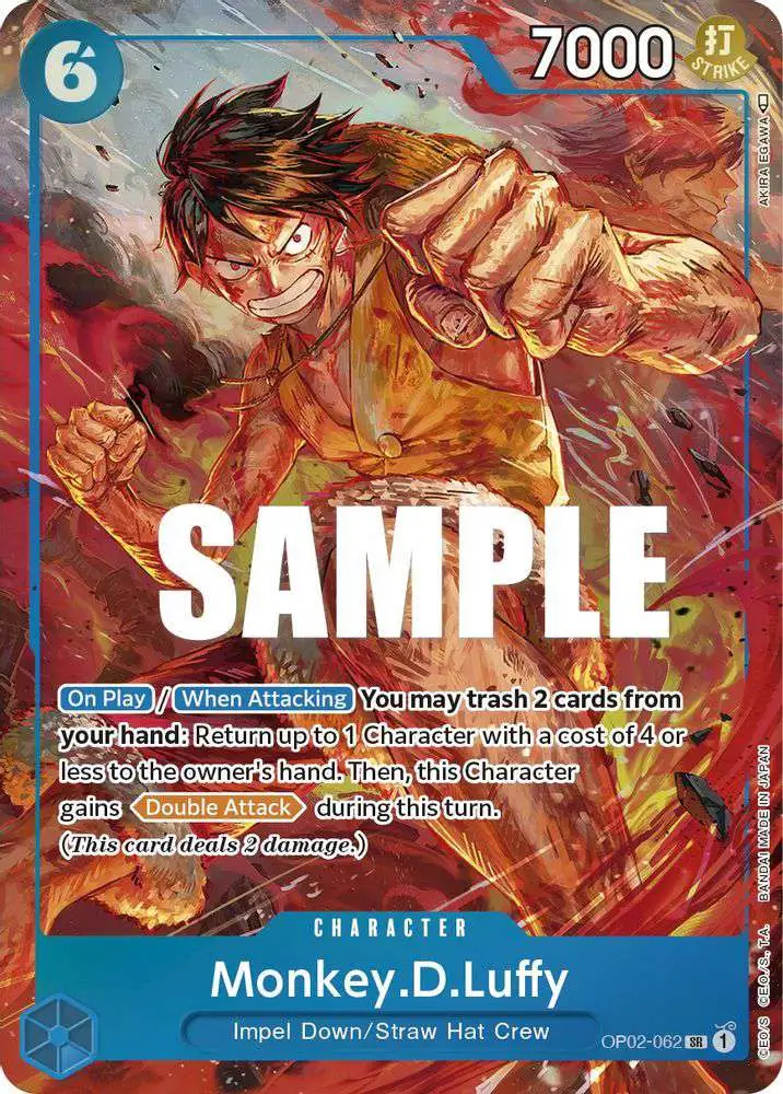 One Piece Trading Card Game Paramount War Single Card Super