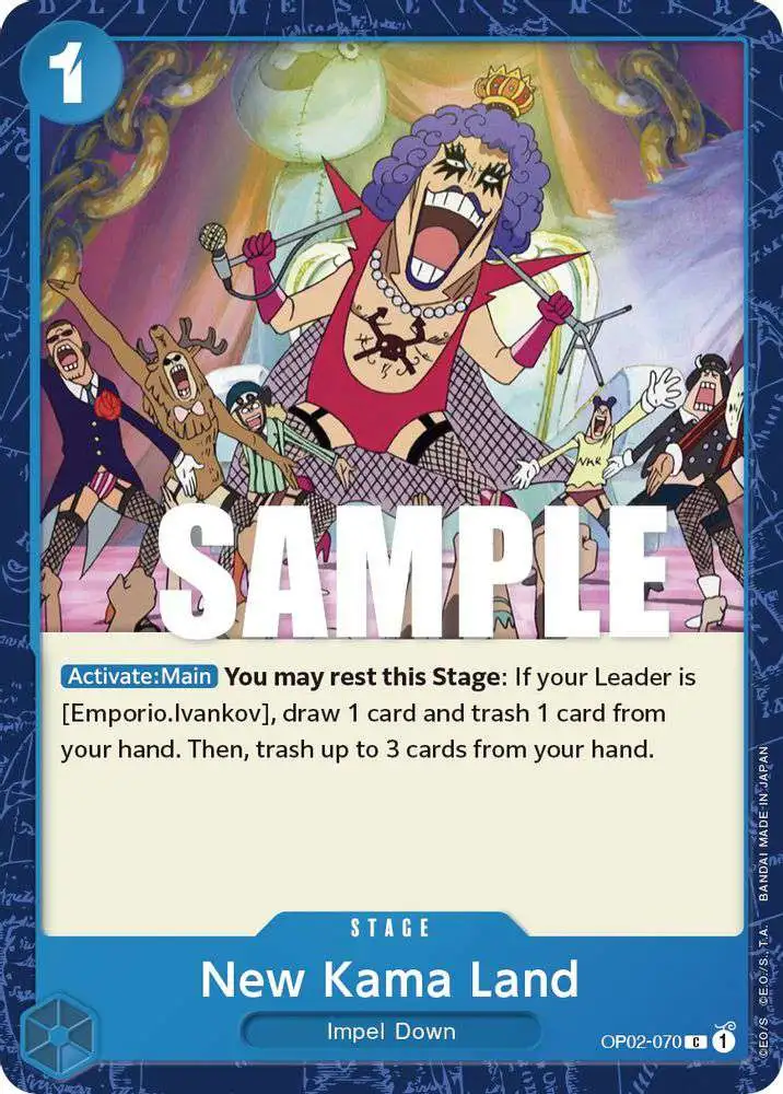 One Piece Trading Card Game Paramount War Single Card Common