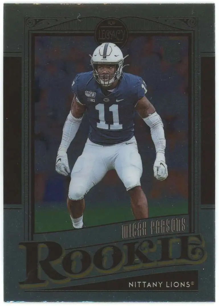 NFL 2021 Panini Playbook Football Micah Parsons Sparkle Parallel Trading  Card 145 Rookie - ToyWiz