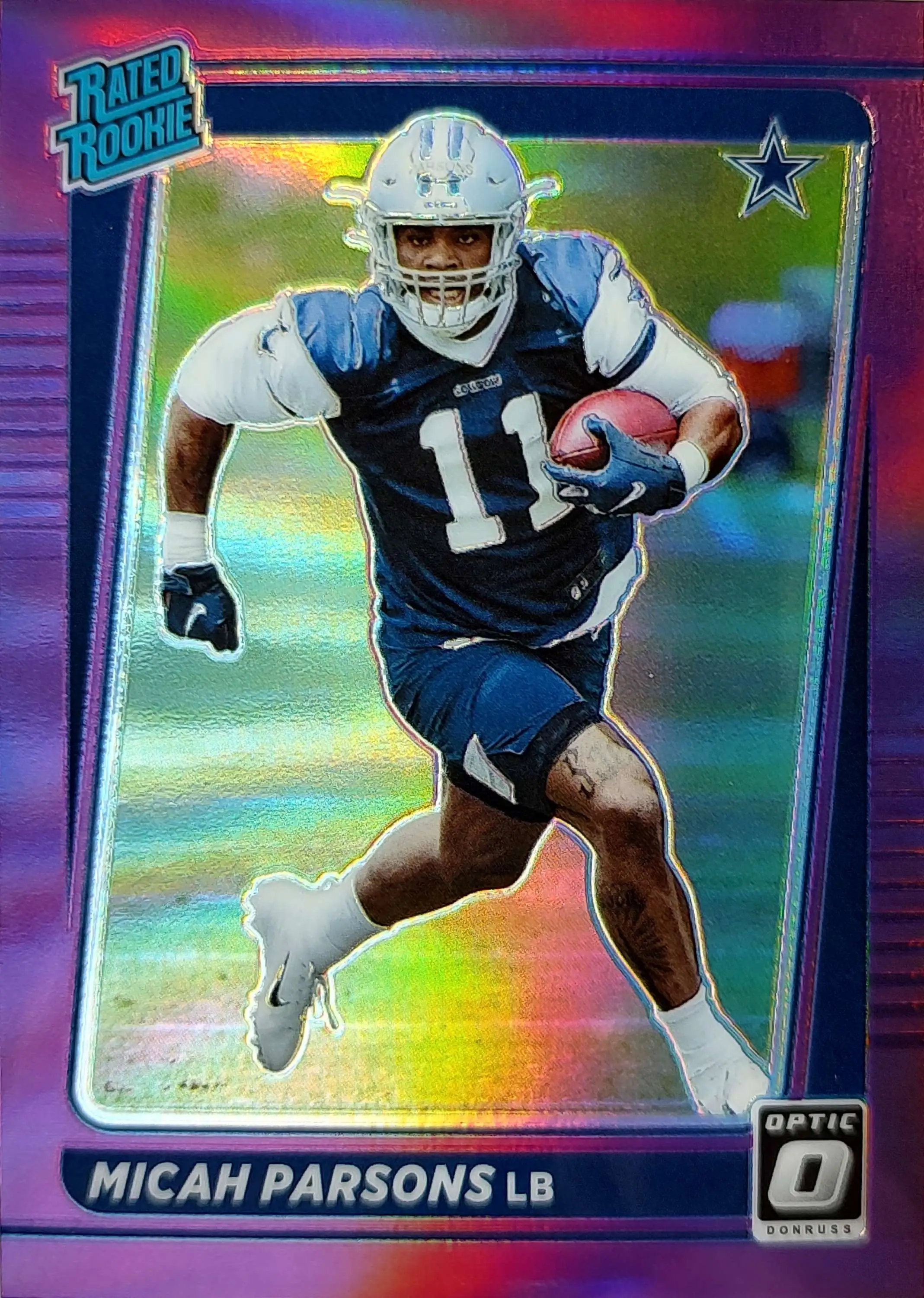 2021 Panini Instant Micah Parsons Rookie Card PRO BOWL 1/639 SP Cowboys  #PB33 RC