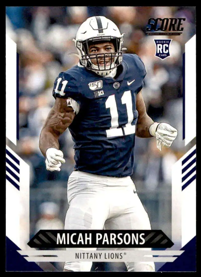 NFL 2021 Sage Premier Draft Single Card Black Micah Parsons 45 Rookie, Next  Level - ToyWiz