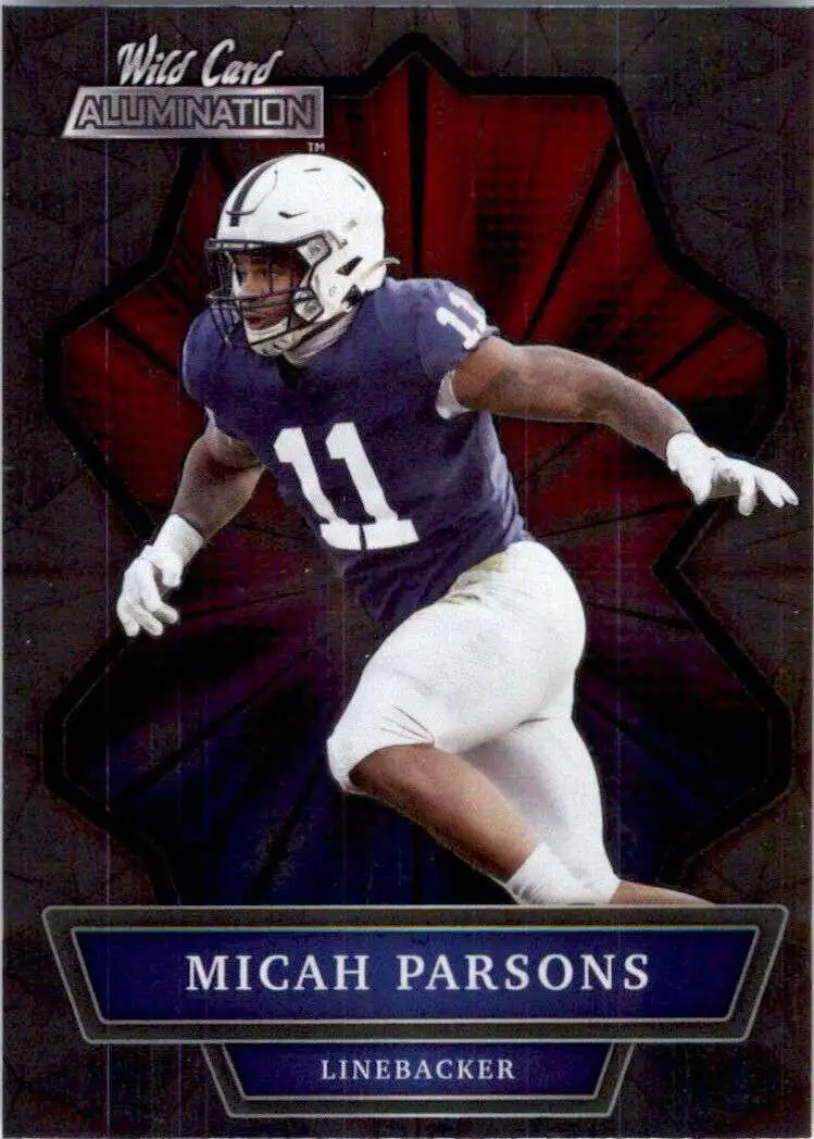 NFL 2021 Sage Premier Draft Single Card Black Micah Parsons 45 Rookie, Next  Level - ToyWiz