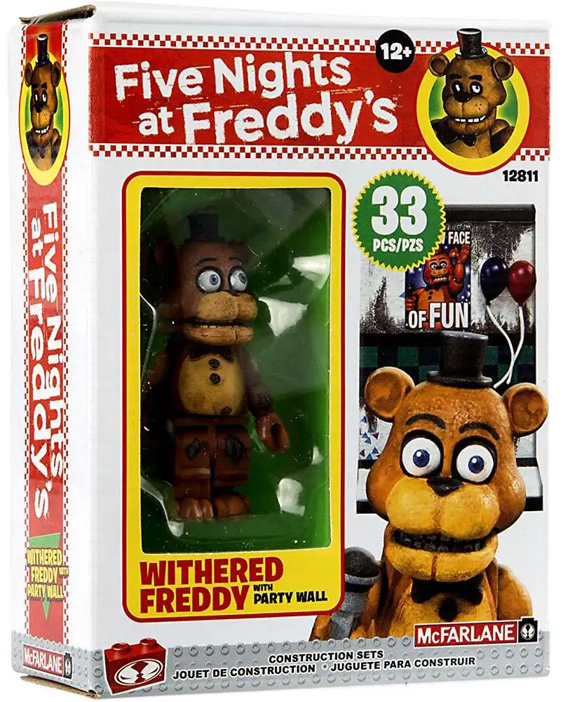 McFarlane Five Nights At Freddy's Party Wall With Withered Freddy