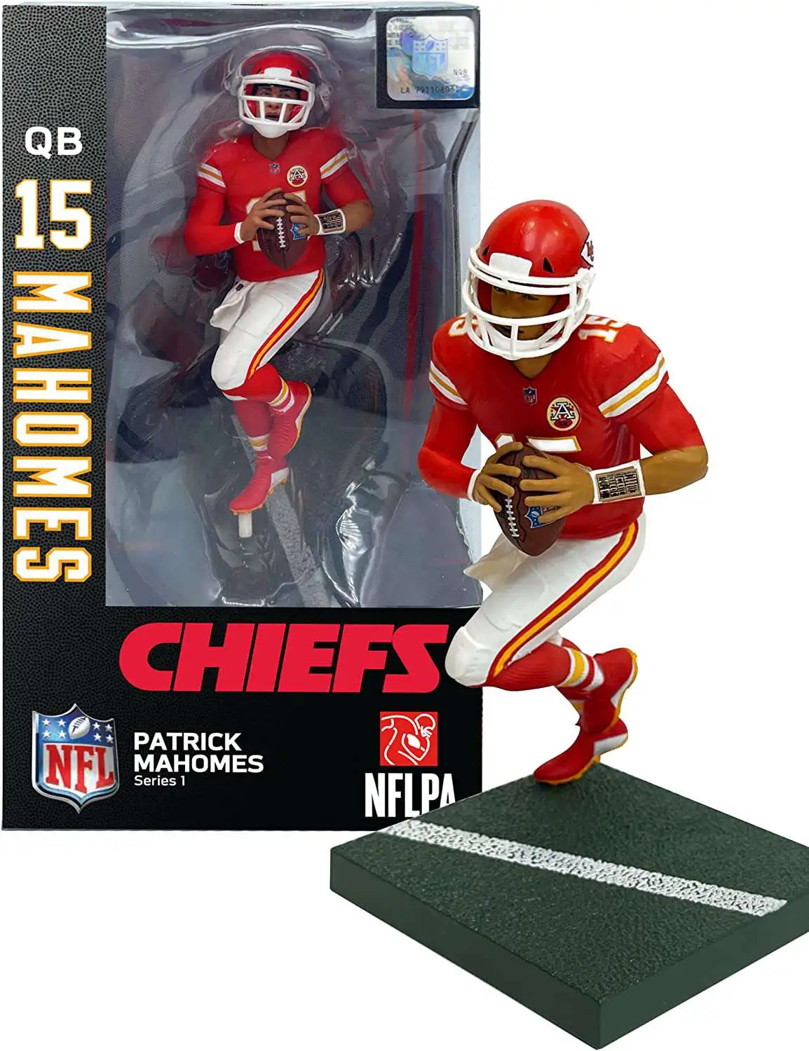 NFL Auction  Patrick Mahomes Gold Chase Edition Funko Pop (White