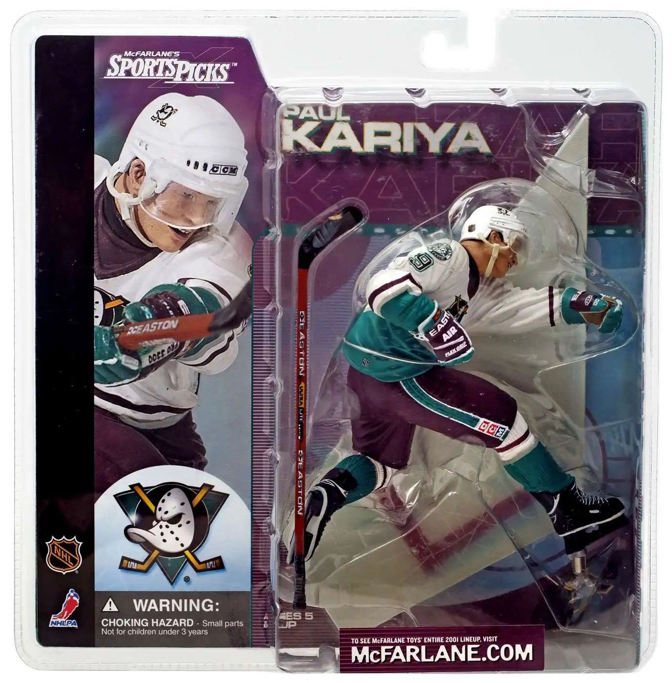 NHL Series 12 Paul Kariya Action Figure Nashville Predators #9