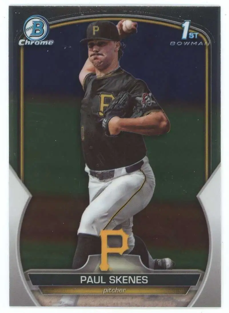 MLB Pittsburgh Pirates 2023 1st Bowman Chrome Draft Paul Skenes BDC-14
