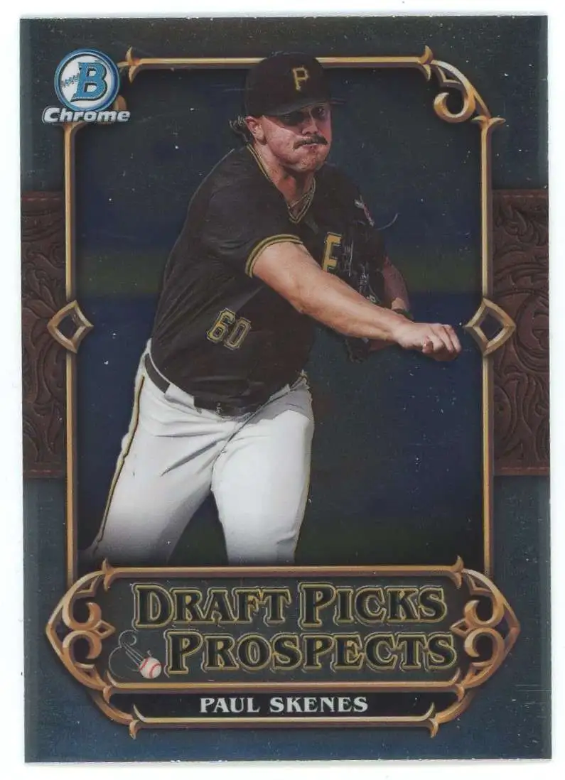 MLB Pittsburgh Pirates 2023 Bowman Draft Single Card Draft Picks Prospects Paul Skenes DPP1