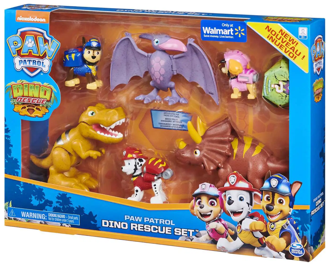 Set of 6 Paw Patrol Dino Rescue Mini Figures Series 7 & 6 Dinosaurs for sale online 