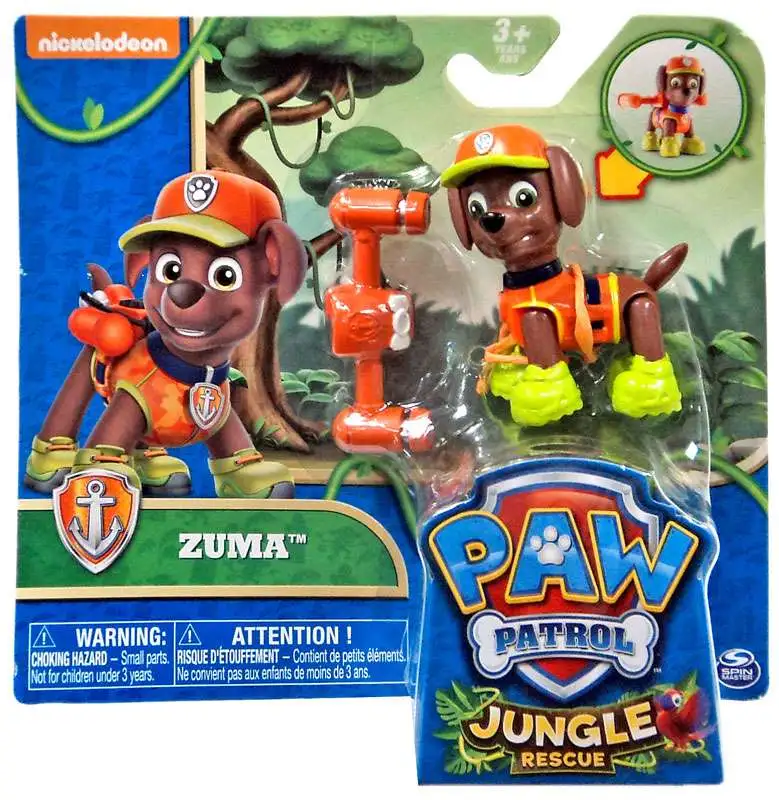 Paw Patrol Action Pack Badge Zuma Figure Spin Master - ToyWiz