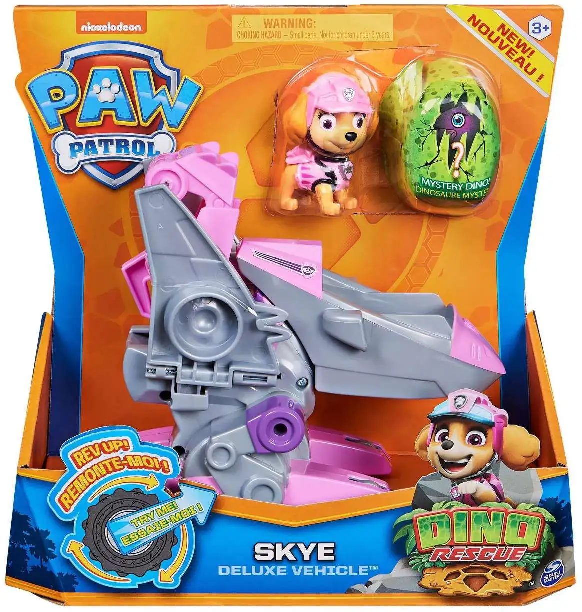 Paw Patrol Dino Rescue Rev Up Rocky Deluxe Vehicle 2019 Spin Master #20126719 